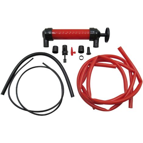 Fuel Transfer Hand Siphon Pump (Petrol Diesel Water Oil Inflating Function)