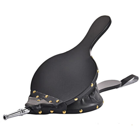 Fuelle manual para chimenea, ideal para barbacoas y parrillas al aire libre, con correa para colgar. Bomba de fuelle para chimeneas de interior y exterior.