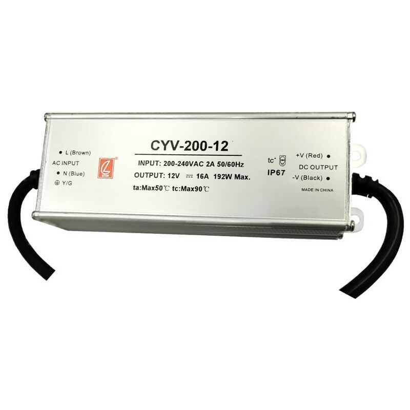 

Fuente alimentacion 12v 200w ip67 czcl