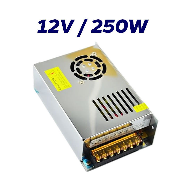 

Fuente alimentación 12v interior 250w