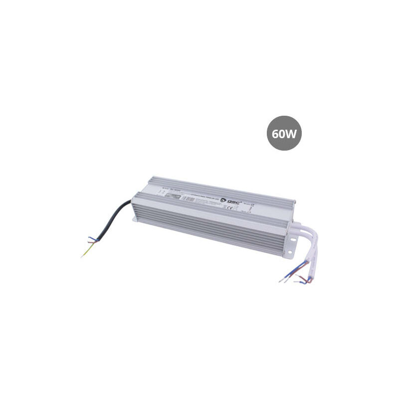 

Fuente alimentacion tiras LED a 24V 60W IP67