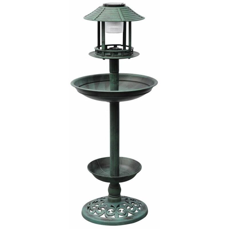 

Fuente / Comedero De Pajaros Con Luz Solar