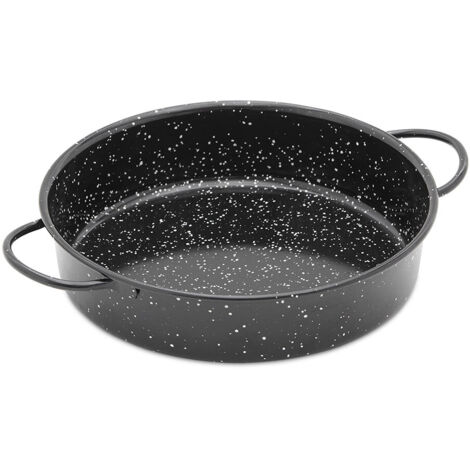 Fuente con asas esmaltada ø20cm vaello