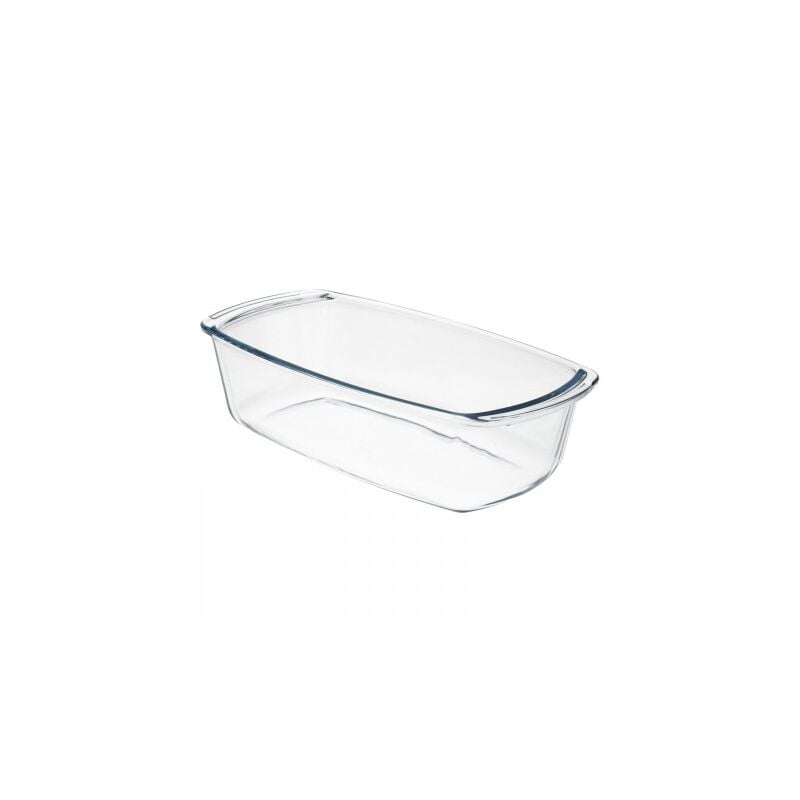 

Fuente cristal para horno, 1.5 litros, molde especial reposteria, 27x14x7 cm.
