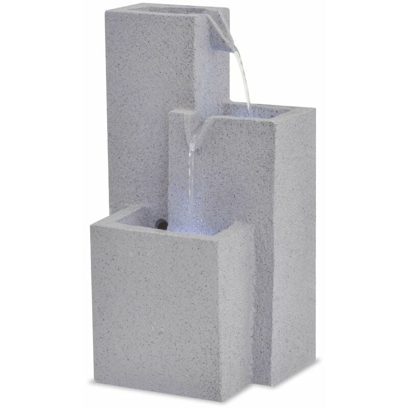

Fuente de agua de interior con luz LED de poliresina