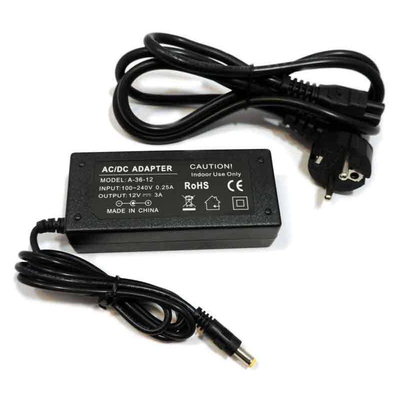 

Barcelona Led - Fuente de alimentación 12V DC 36W 3A