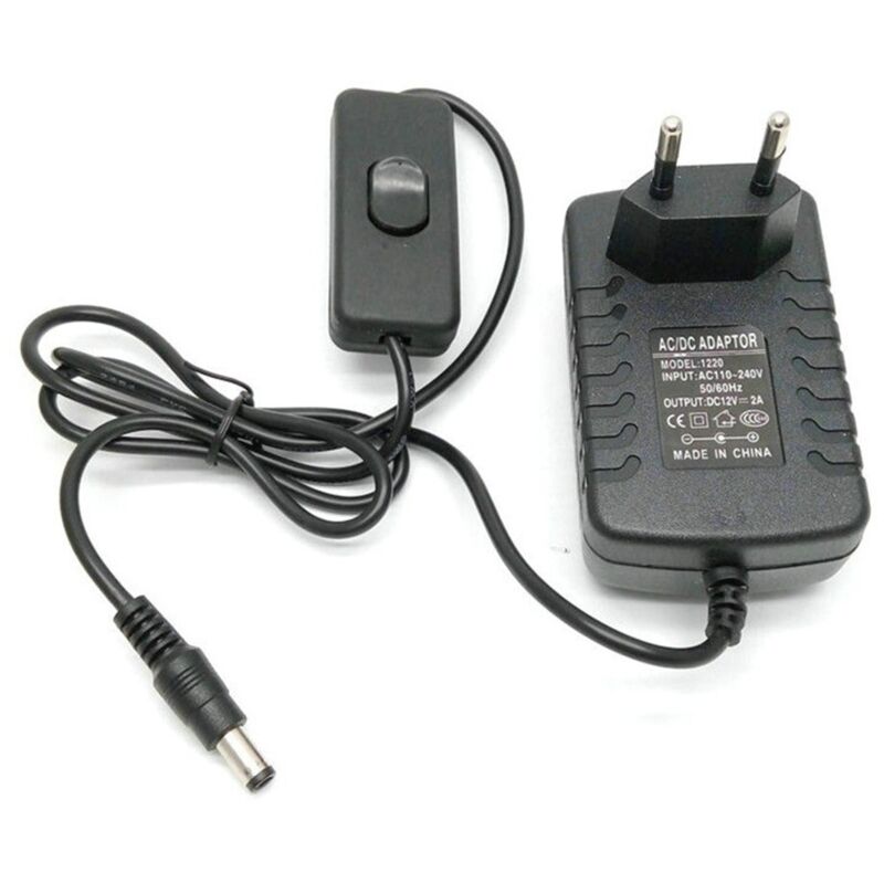 

Fuente de alimentación 12V/2A con interruptor