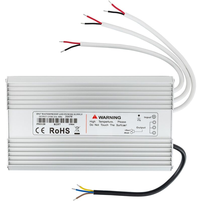 

Fuente de Alimentación Estanca 300W 12V 25A IP67