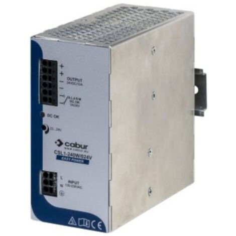 Fuente de alimentación Cabur 10A 1 fase 24VDC 240W XCSL1240W024VAA