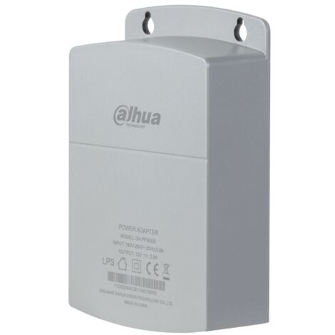 Fuente de Alimentación Cerrada 12V 2A, 1 Salida Terminal Dahua Pfm300