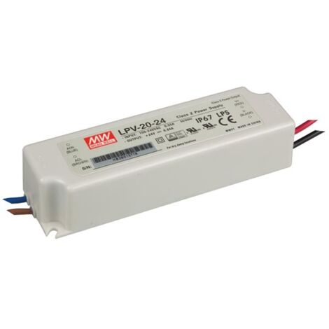 Fuente de alimentación conmutada - 1 salida - 20 w - 24 v