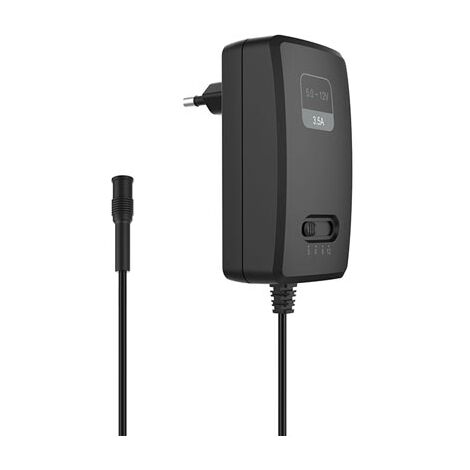 Fuente de alimentación conmutada compacta con salida seleccionable: de 5 a 12 V CC, 42 W, 3,5 A máx.