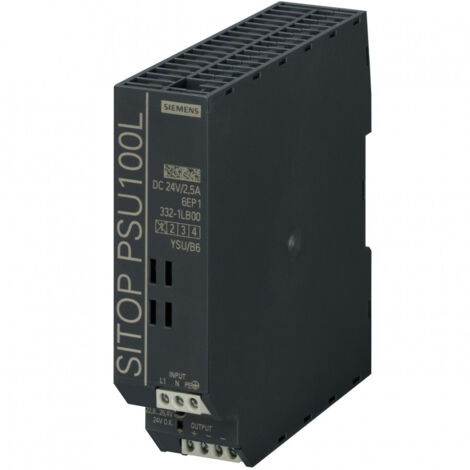 Fuente de alimentación estabilizada Siemens SW 1F/24DC 2,5A 6EP13321LB00