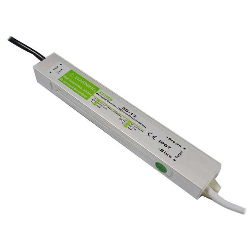 

Fuente de alimentación IP67, DC12V/30W/2,5A