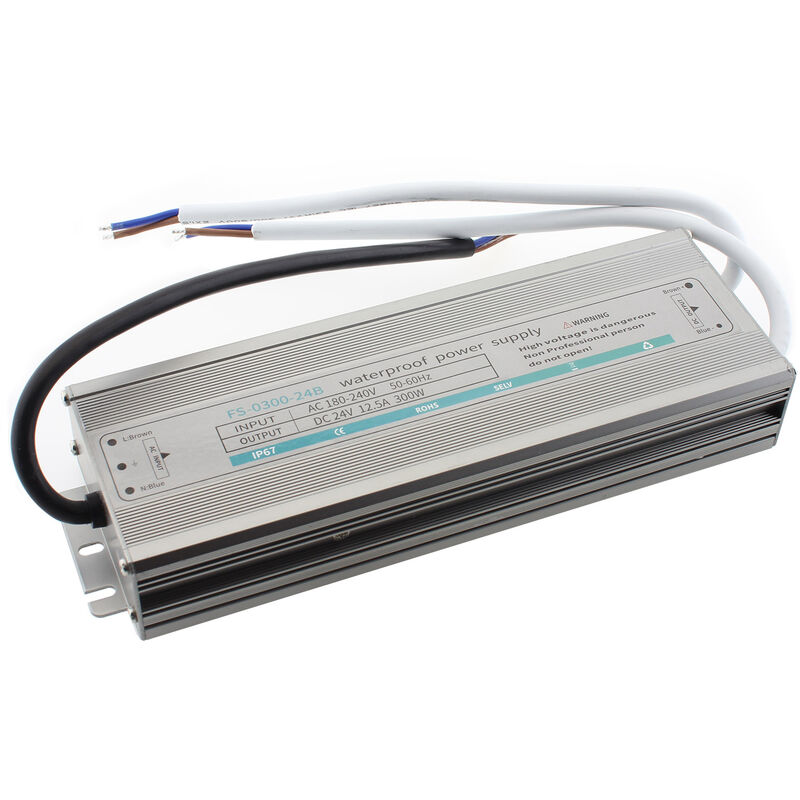 

Fuente de alimentación IP67, DC24V/300W/12.5A