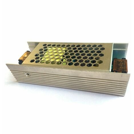 Fuente de alimentación metálica delgada V-TAC de 75 W, 12 V, 6 A, 1 salida, 130 x 50 x 31 mm, IP20