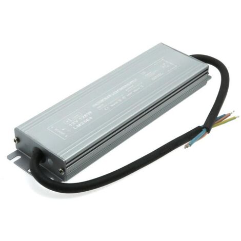 Fuente de alimentación para tiras led 12V DC potencia máxima 120W IP65
