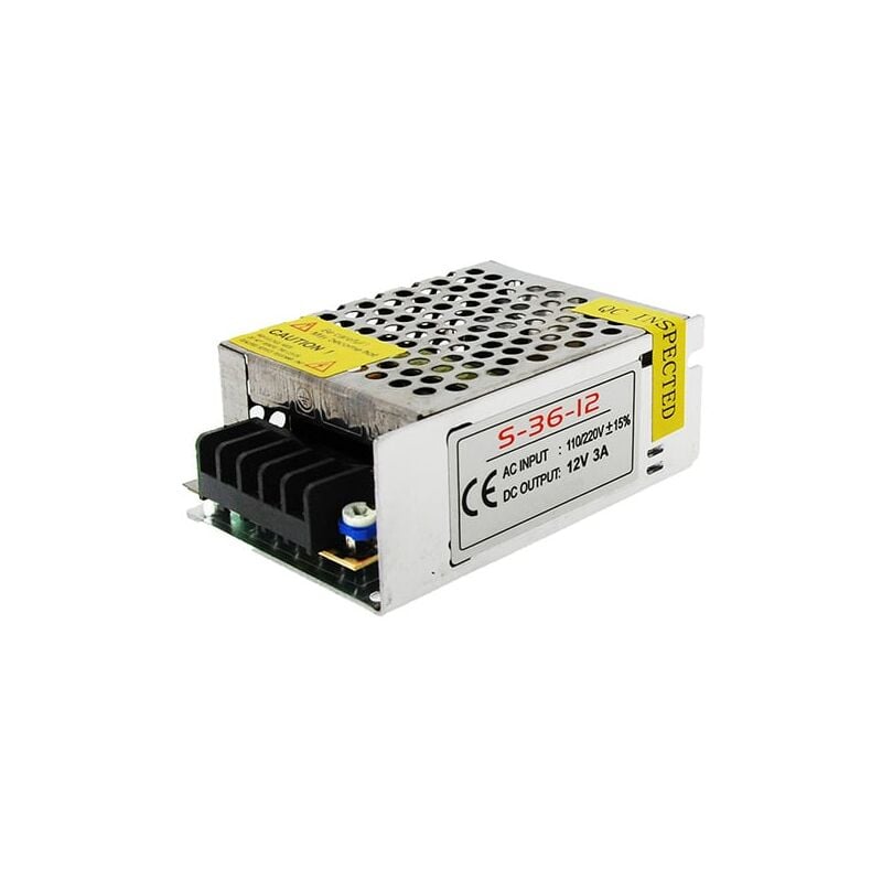 

Fuente de alimentación para tiras LED 36W 12VDC - Iluminashop