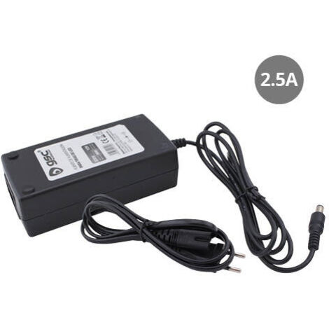 Fuente de alimentación para tiras LED a 24V 60W 2.5A