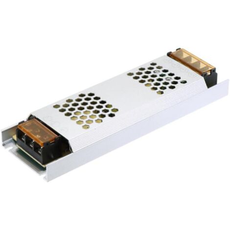 Fuente de alimentación Slim para tiras led 12V DC potencia máxima 100W IP25