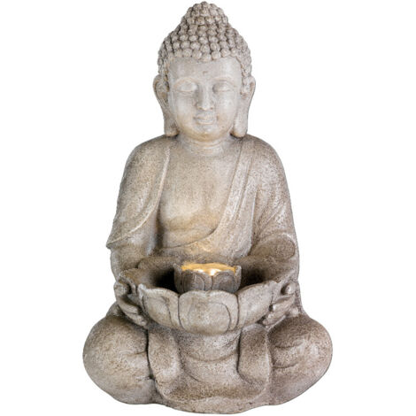 Fuente exterior buddha