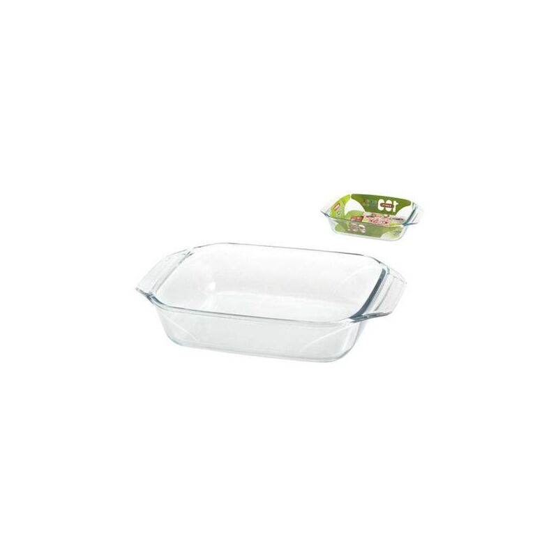 

Bandeja rectangular de vidrio 31x20 cm