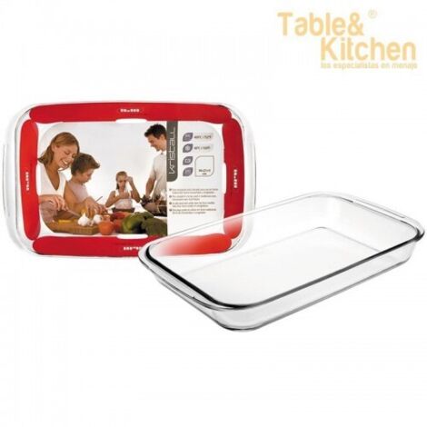 FUENTE HORNO RECTANGULAR KRISTALL 23X15 - IBILI