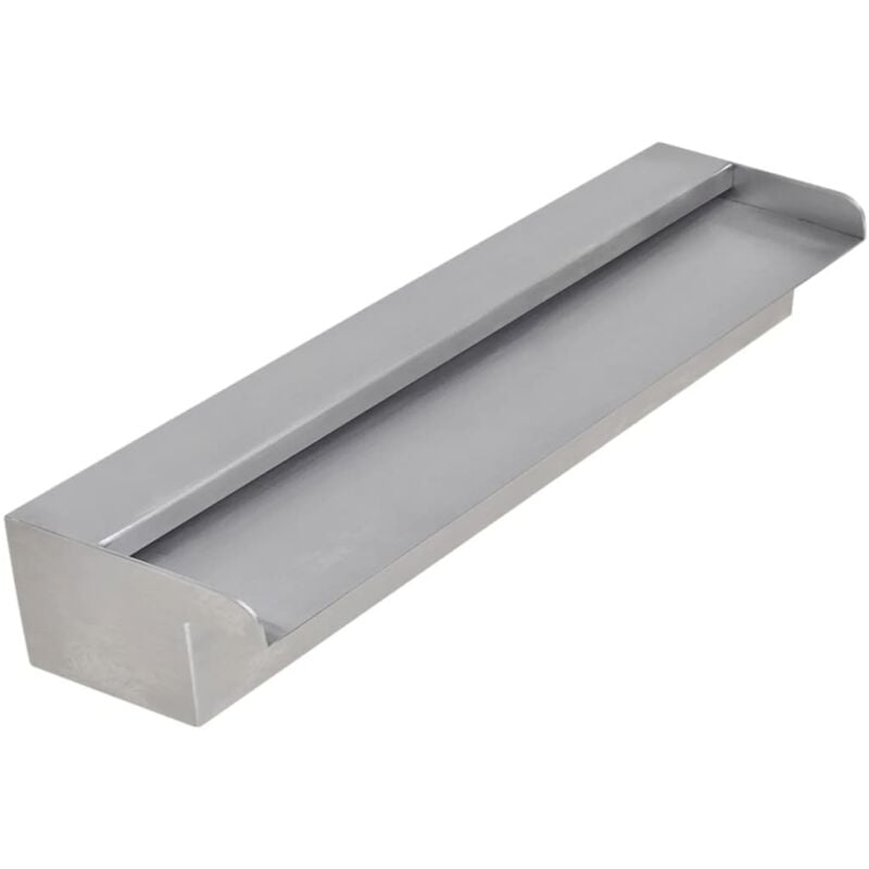 

Fuente Cascada Rectangular Piscina Acero Inoxidable 45 cm - Plateado - Vidaxl