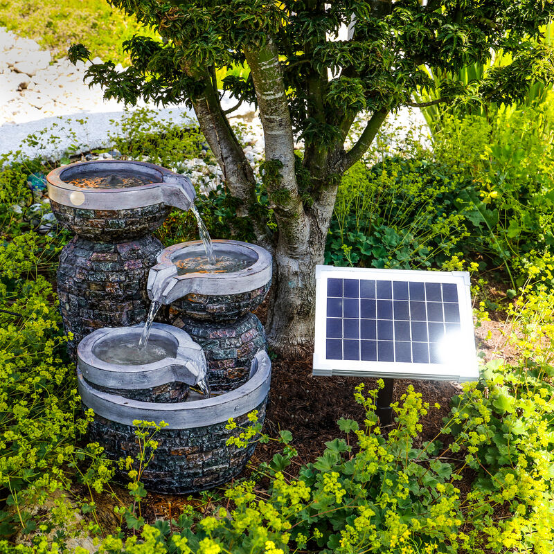 

Fuente solar luminosa para jardín esotec 101311