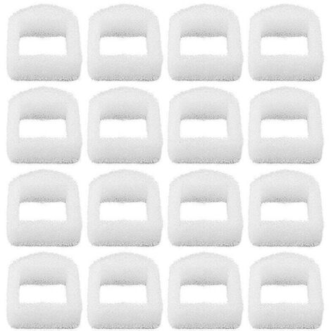 Fuente y dispensador de agua para gatos, paquete de 24 filtros de espuma de repuesto para bebederos de perros y gatos, aptos para agua potable.