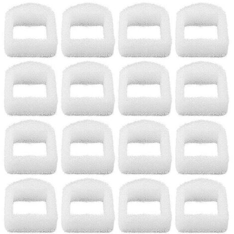 Fuente y dispensador de agua para gatos, paquete de 24 filtros de espuma de repuesto para fuentes de agua para gatos y perros, adecuados para agua potable.