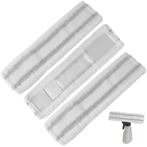 Für 3 PCS Mikrofasertücher Zubehör für Kärcher Fensterreiniger WV1 WV50 WV75 (Gelb)