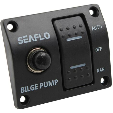 Für Bilgenpumpe, Bilgenpumpen-Steuerschalter, automatischer Pumpen-Panel-Schalter, 3-Schalter-Panel