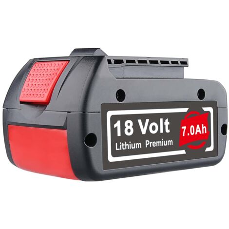 Für Bosch BAT609 Akku 18V 7000mAh Li-ion Rot&Schwarz BAT622 BAT609G BAT618G BAT619 BAT619G BAT610G