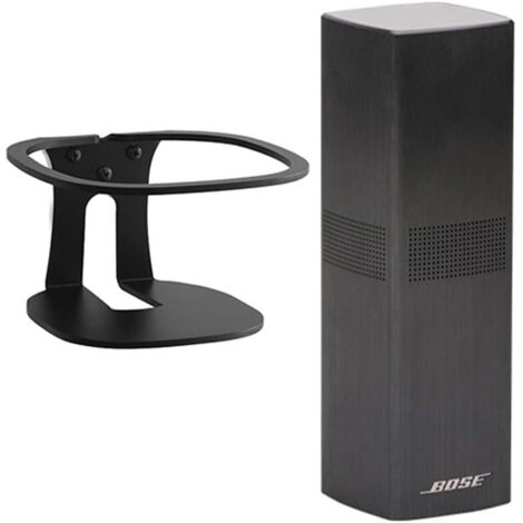 Für Bose Omnijewel Lifestyle 650 Halterung, B&O Lifestyle 650 Wandhalterung, Zubehör mit integriertem Kabelmanagement, Smart Home Lautsprecher-Zubehörregal (B&O Lifestyle 650, Schwarz, Gelb) 2 Stück