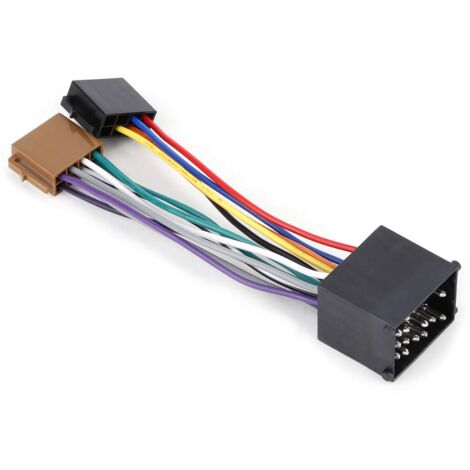 Für E36 Autoradio - Radioadapter-Kabelbaum, ABS-Autoradio-Adapter Stereo-Kabelbaum ISO-Anschluss Passend für E36 E46 E39