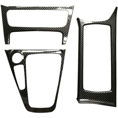 Für Focus 2015 2016 2017 Mk3 St Carbon Fiber Color Abs Inner Gear Shift Panel Cover Lhd