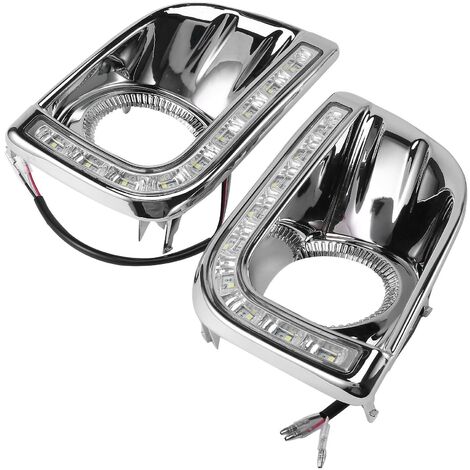 Für Prado 150 Fj150 Lc150 2010-2013 Land Cruiser Led Tagfahrlicht Drl Nebel Lampe Abdeckung Driv