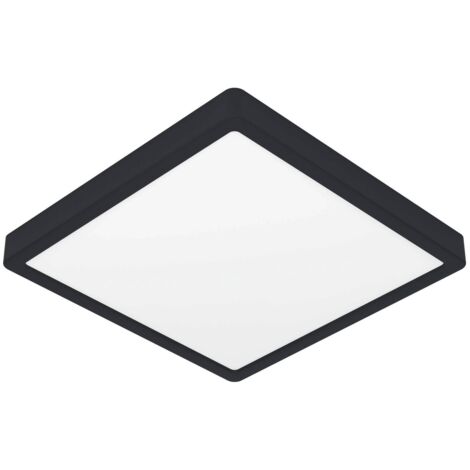 Fueva 5-LED blanche en plastique 20,5W 3000K L: 28,5 cm B: 28,5 cm H: 2,8 cm Dimmable