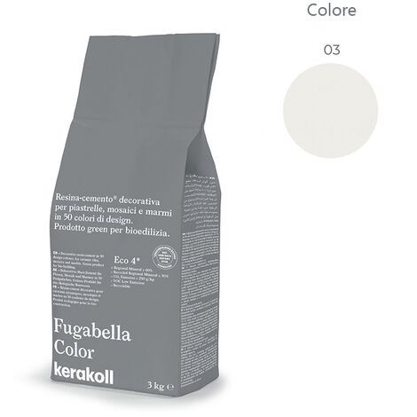 Kerakoll Fugabella Color 03 3kg stucco per fughe uso interno ed esterno