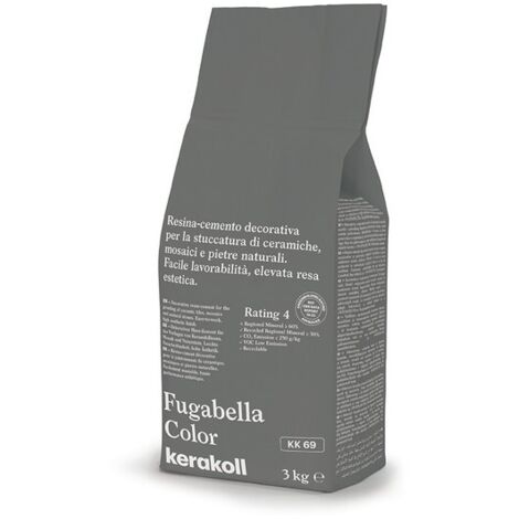Fugabella color kk 69 resina-cemento per stuccatura kg 3