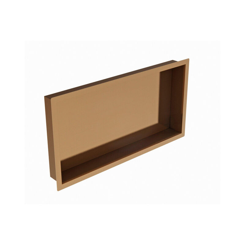 Eccelente Vetro Niche encastrable - 30x60x10cm - Cuivre brossé - Fugaflow