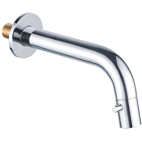 FugaFlow Eccelente Arredo Robinet lave-mains - encastrable - bec 18cm - à raccourcir - chrome