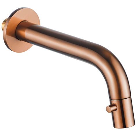 Fugaflow Eccelente Arredo Robinet lave-mains - encastrable - bec 18cm - à raccourcir - PVD - cuivre brossé