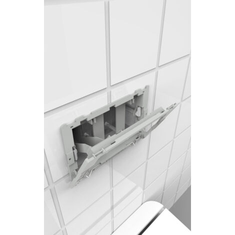FugaFlow Eccelente Press porte-bloc WC - compatible avec Geberit UP320