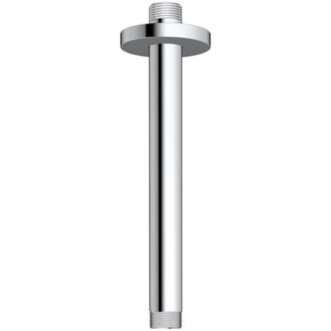 FugaFlow Eccelente Sobrado Bras de douche plafond rond 20cm Chrome