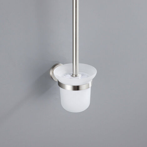 FugaFlow Eccelente Sobrado brosse WC rond Inox brossé