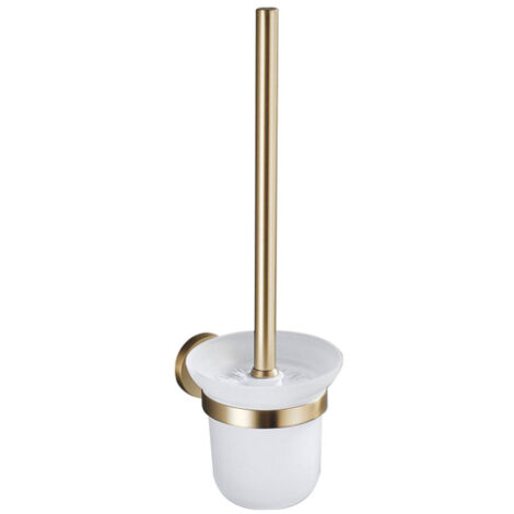 FugaFlow Eccelente Sobrado brosse WC rond Or brossé
