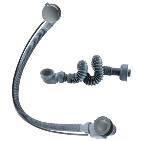 Fugaflow Eccelente Sobrado évacuation surélevée - commande rotative avec fonction de remplissage - évacuation prolongée - gunmetal