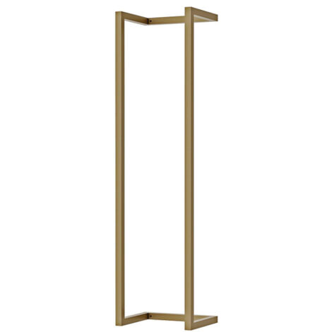 FugaFlow Eccelente Sobrado Porte-serviettes - 95x25x20cm - Laiton brossé